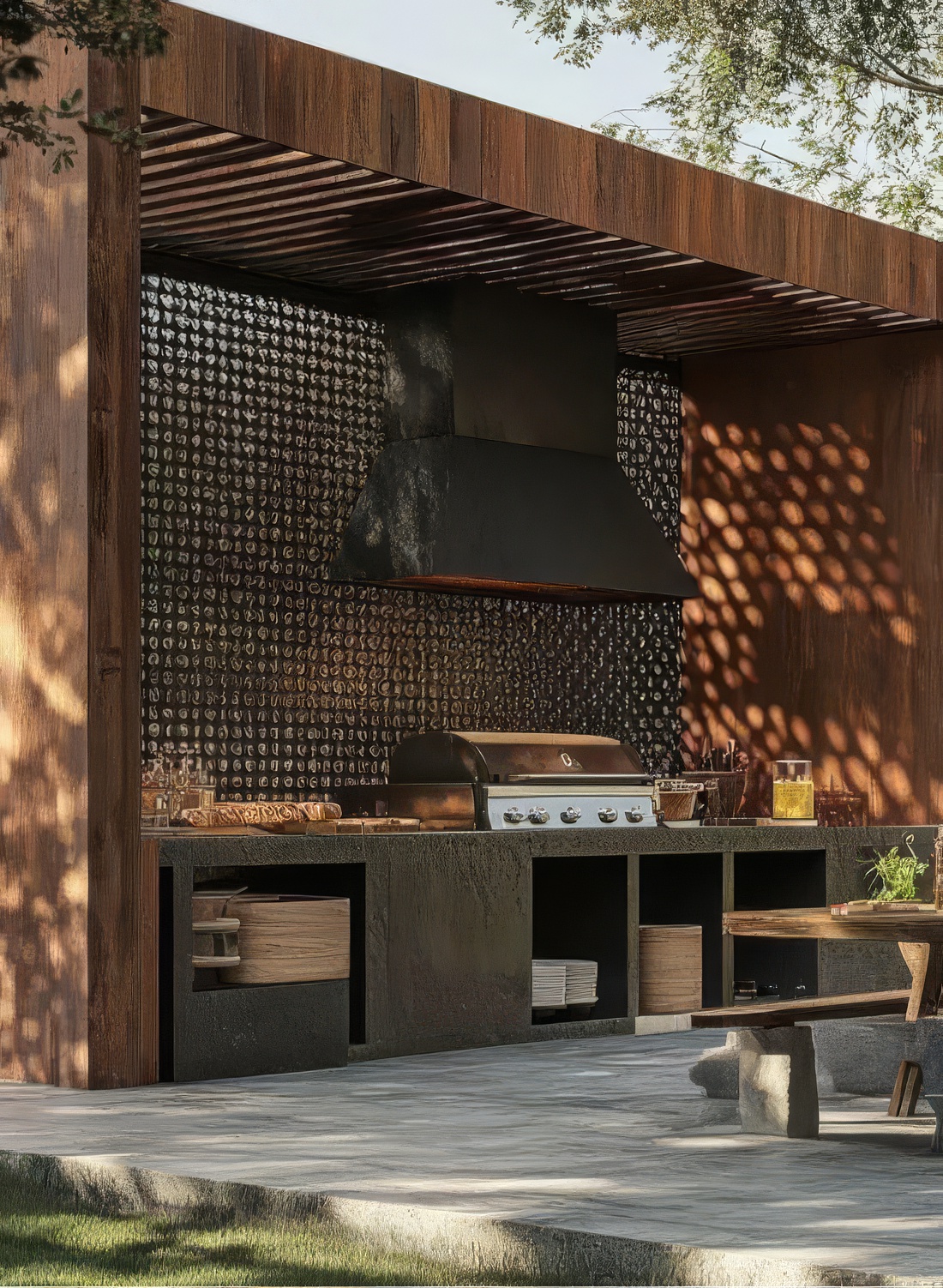 369 ARQ — Cocina exterior