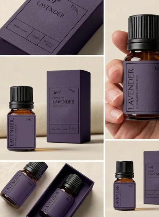 Wool & Oil — Lavender packaging